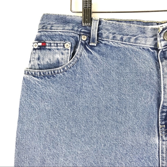 Tommy Hilfiger High Rise Tapered Jeans 16 Women - Picture 4 of 8